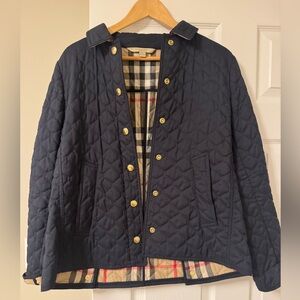 Burberry diamond quilted jacket